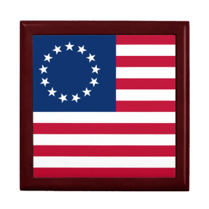 The Circle of Stars, American Flag by Betsy Ross Gift Box