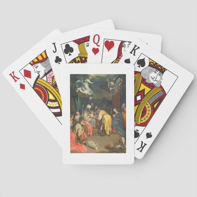 The Circumcision of Christ, 1590 (oil on canvas) Poker Cards (Back)