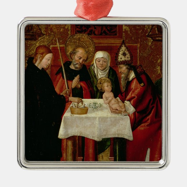 The Circumcision Presentation in the Temple Metal Ornament (Front)