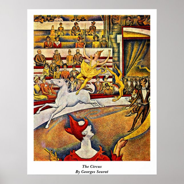 The Circus By Georges Seurat Poster (Front)