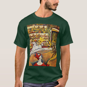 The Circus By Seurat Georges T-Shirt