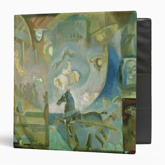 The Circus, c.1910 3 Ring Binder (Front/Inside)