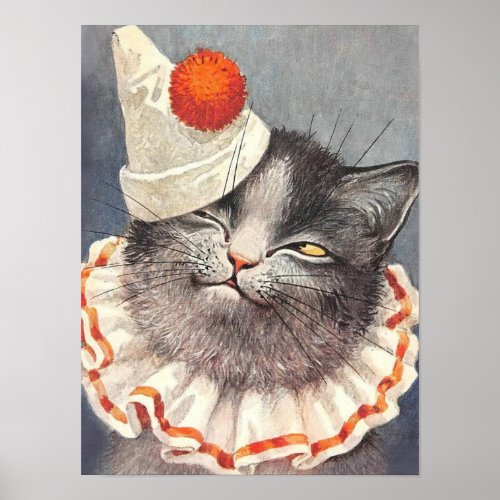 The Circus Cat Poster