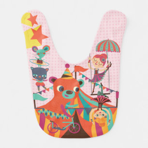 The Circus Comes to Town Bib