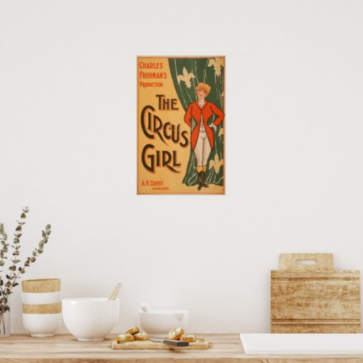 The Circus Girl Theatrical Poster #1 | Zazzle