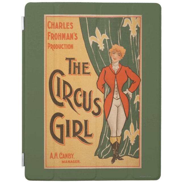 The Circus Girl Theatrical Poster #1 iPad Smart Cover (Front)