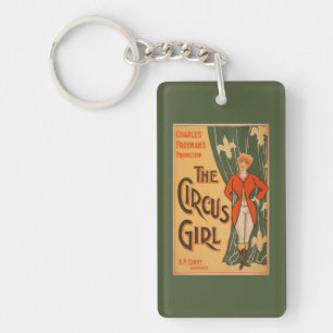 The Circus Girl Theatrical Poster #1 Keychain