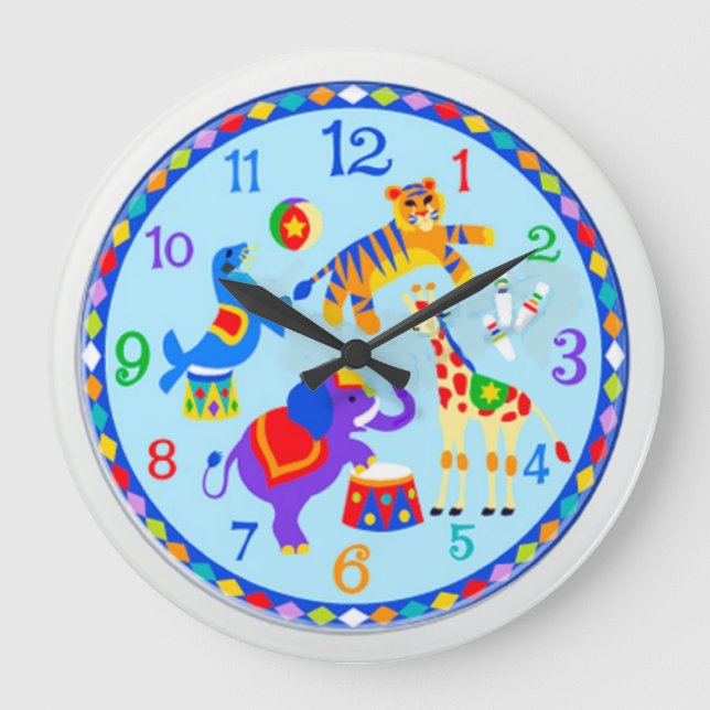 The circus large clock (Front)