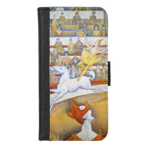 The Circus, Seurat iPhone 8/7 Wallet Case