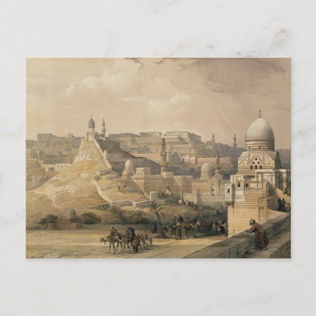 The Citadel of Cairo, from "Egypt and Nubia" Postcard (Front)
