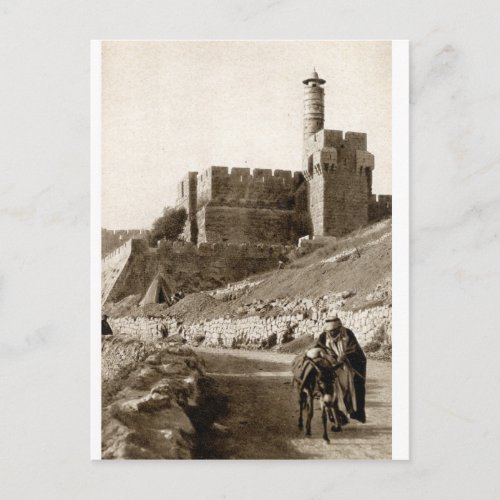 The Citadel of David in Jerusalem Postcard