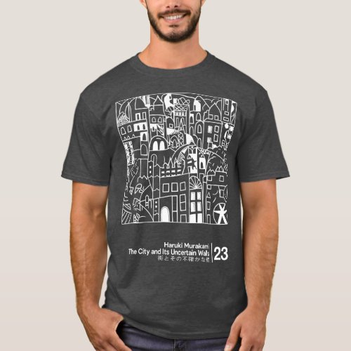The City and Its Uncertain Walls Minimalist Artwor T_Shirt