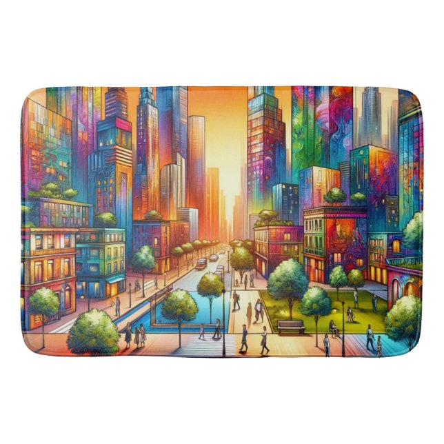 The City Bath Mat (Front)