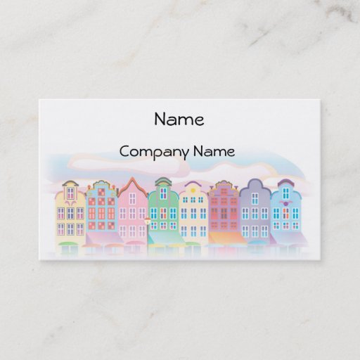 Customizable The City Business Card