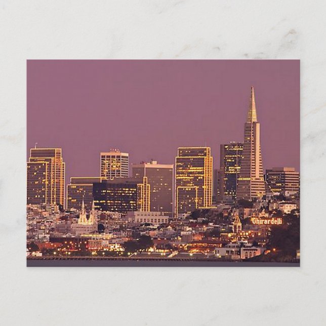 The City By The Bay Postcard (Front)