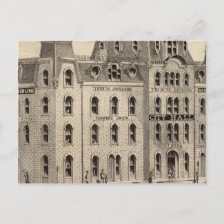 The City Hall of Minneapolis, Minnesota Postcard