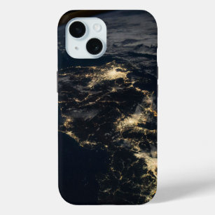 The City Lights Of Japan At Night. iPhone 15 Case