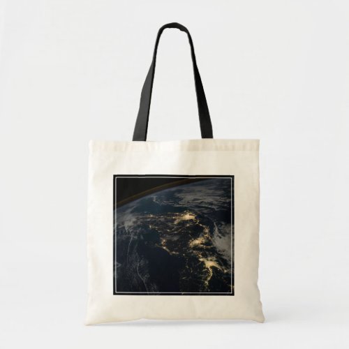 The City Lights Of Japan At Night Tote Bag