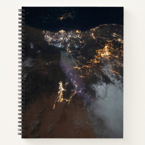 The City Lights Of Jazan And Its Suburbs Notebook