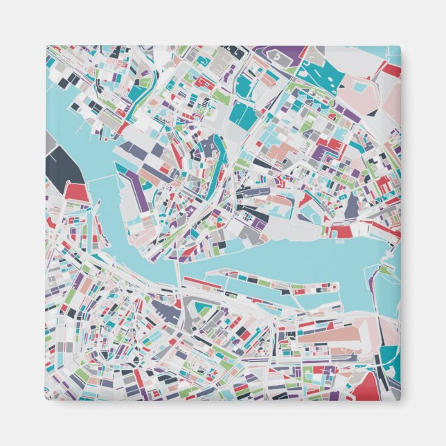 The City of Amsterdam Magnet (Front)