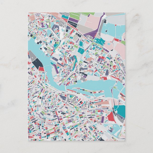 The City of Amsterdam Postcard (Front)