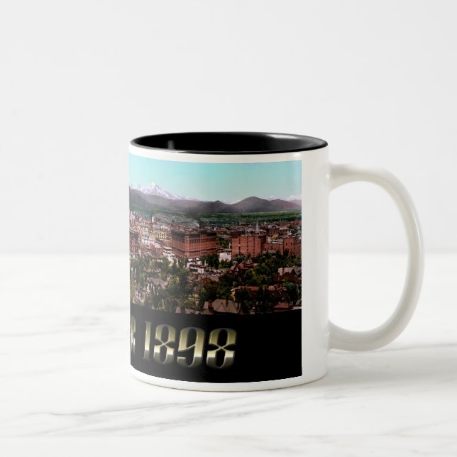 The City of Denver 1898 Two-Tone Coffee Mug (Right)