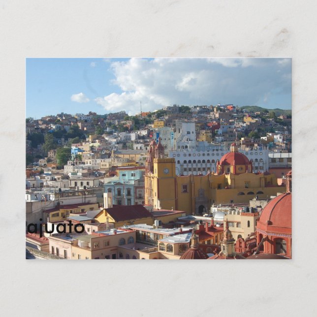 The city of Guanajuato Postcard (Front)