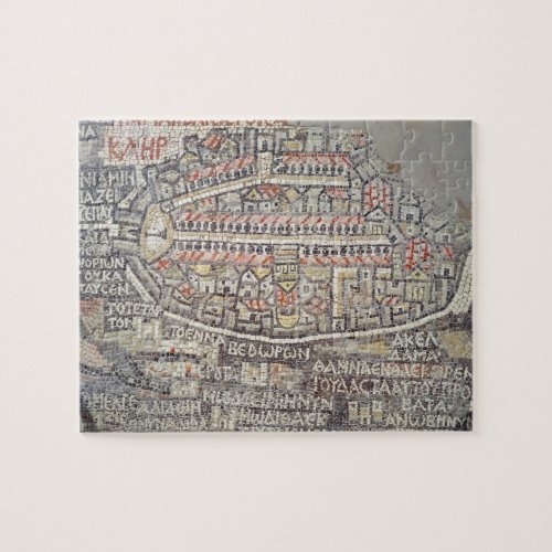 The City of Jerusalem and the surrounding area Jigsaw Puzzle