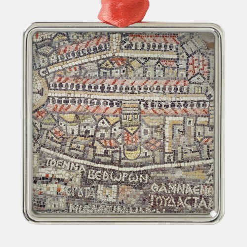 The City of Jerusalem and the surrounding area Metal Ornament