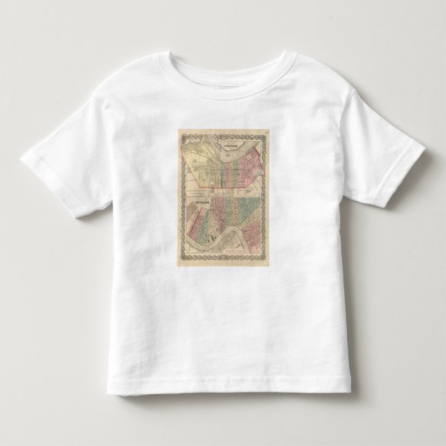 The City of Louisville, Kentucky Toddler T-shirt (Front)