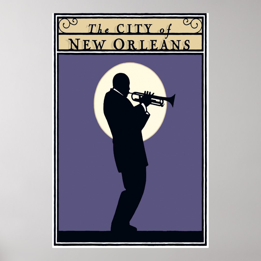 The City of New Orleans, Poster | Zazzle