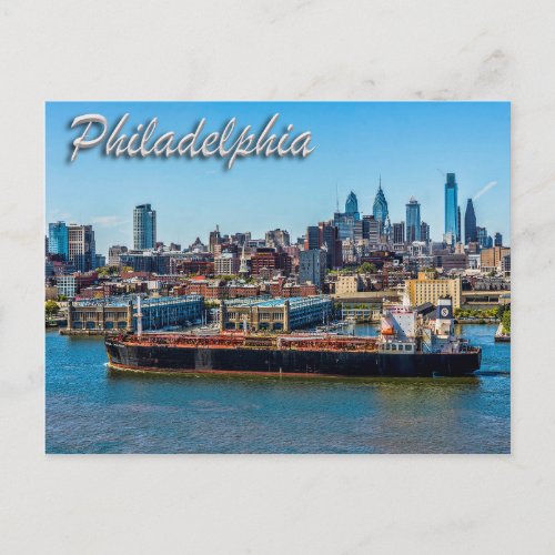 The City of Philadelphia Postcard