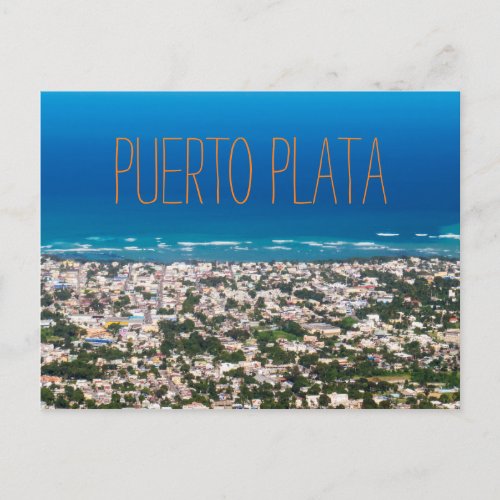 The City of Puerto Plata Postcard