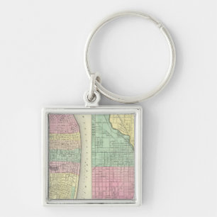 The City Of St Louis Missouri Keychain