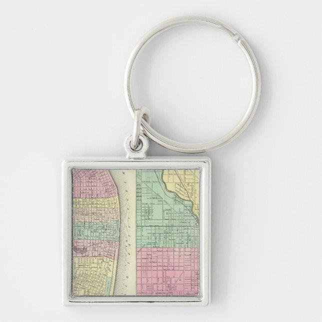 The City Of St Louis Missouri Keychain (Front)