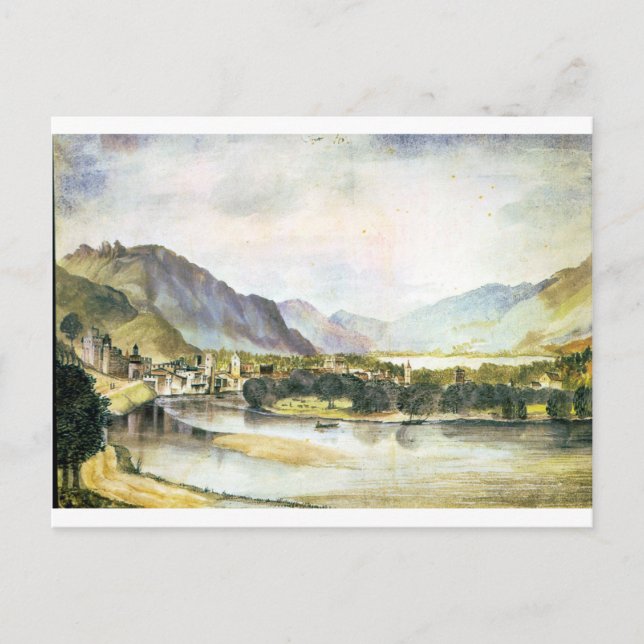 The city of Trento by Albrecht Durer Postcard (Front)
