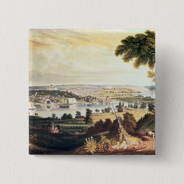 The City of Washington from beyond the Navy Button (Front)