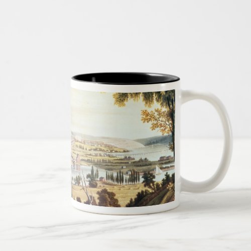 The City of Washington from beyond the Navy Two_Tone Coffee Mug