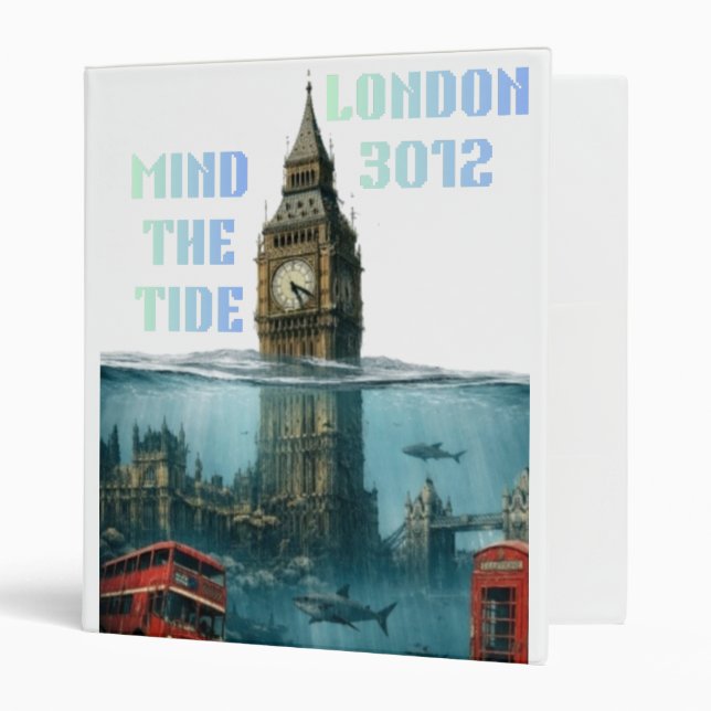 The City that time forgot 3 Ring Binder (Front/Inside)