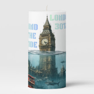 The City that time forgot Pillar Candle