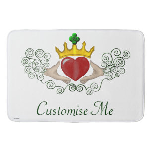 The Claddagh (Full Colour) Bathroom Mat