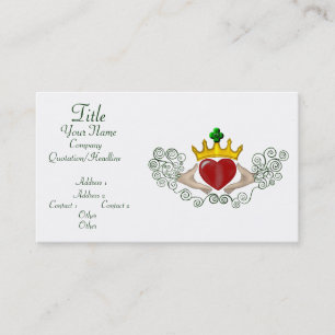 The Claddagh (Full Colour) Business Card