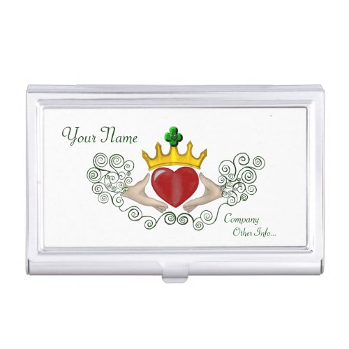 The Claddagh Full Colour Case For Business Cards