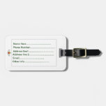 The Claddagh (full Colour) Luggage Tag at Zazzle