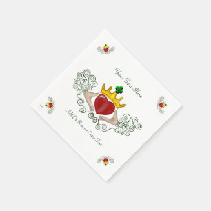 The Claddagh (Full Colour) Napkins