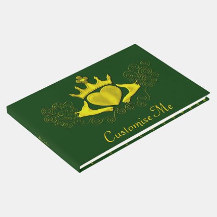 The Claddagh (Gold) Guest Book