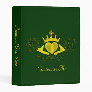 The Claddagh (Gold) Mini Binder