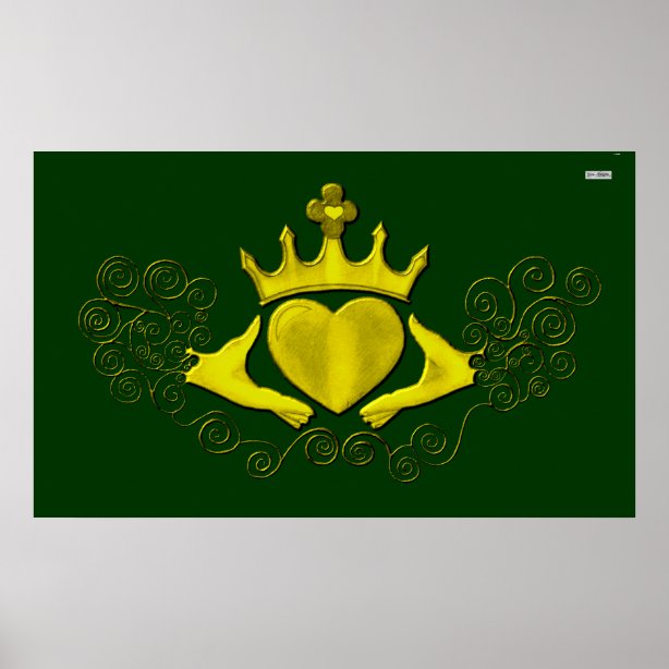 Claddagh Art & Wall Décor | Zazzle