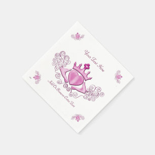 The Claddagh (Pink) Paper Napkins