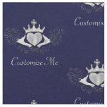 The Claddagh (Silver) Fabric